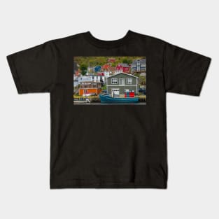 Petty Harbour-Maddox Cove, Newfoundland Kids T-Shirt